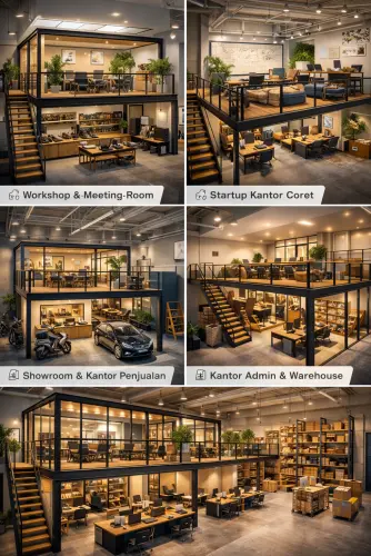 Mezzanine Ruang Kantor di Kabupaten Bekasi