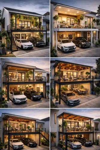 Mezannine Teras Rumah Keren di Kabupaten Bekasi